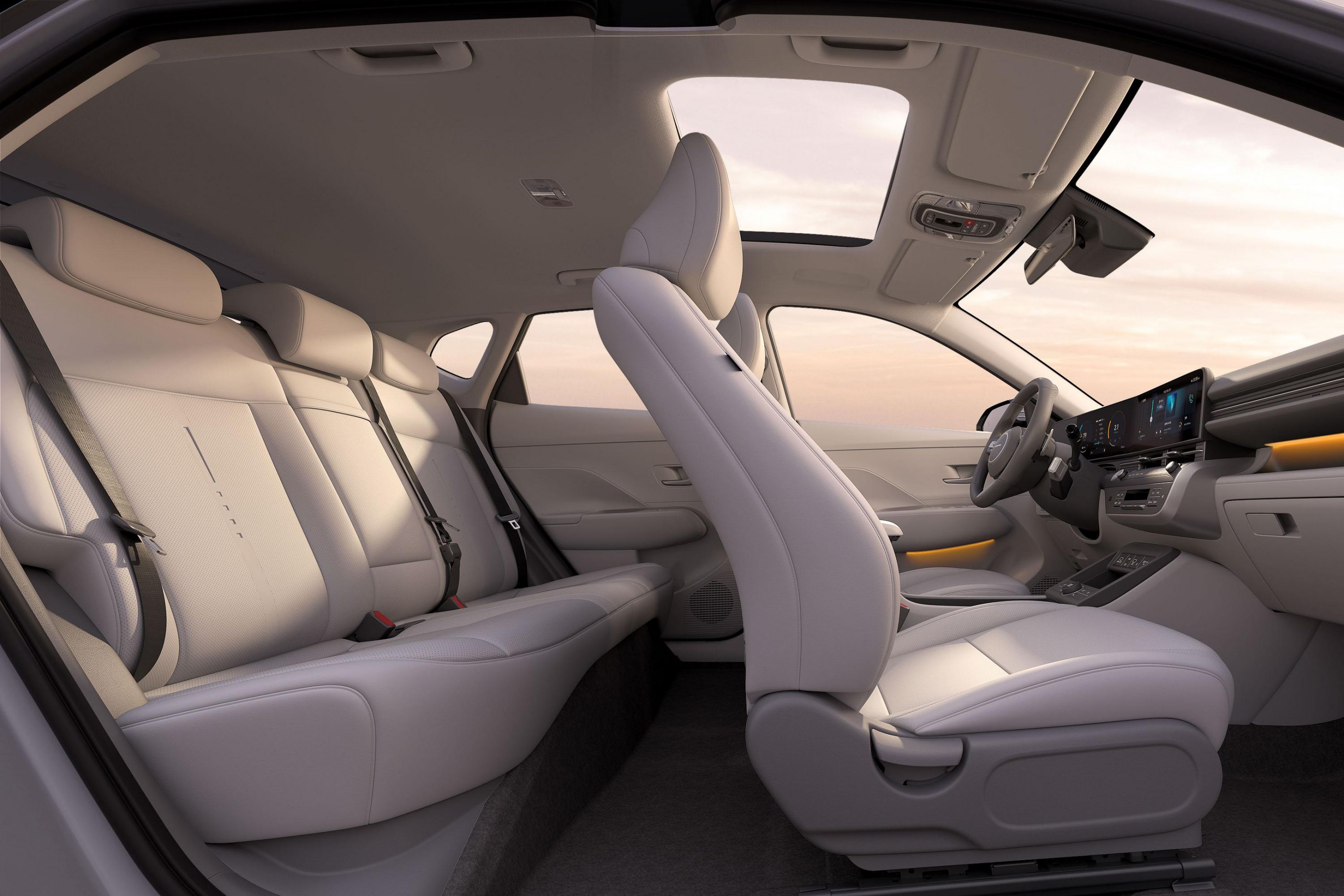 Hyundai Kona interior - Seats