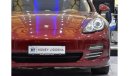 بورش باناميرا ٤ EXCELLENT DEAL for our Porsche Panamera 4 ( 2012 Model ) in Red Color GCC Specs