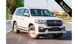 تويوتا لاند كروزر 2021 Toyota Land Cruiser 5.7L VXR GTS | White inside Brown | Diamond Stitched Seats