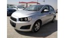 Chevrolet Sonic Chevrolet sonic gcc very good car