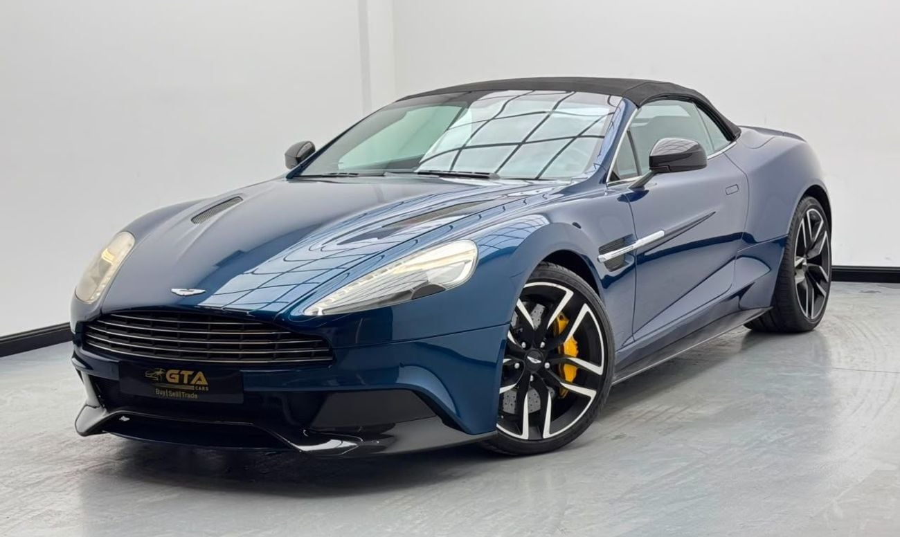 أستون مارتن فانكويش 2015 Aston Martin Vanquish Volante, Aston Martin Service History, Excellent Condition, GCC