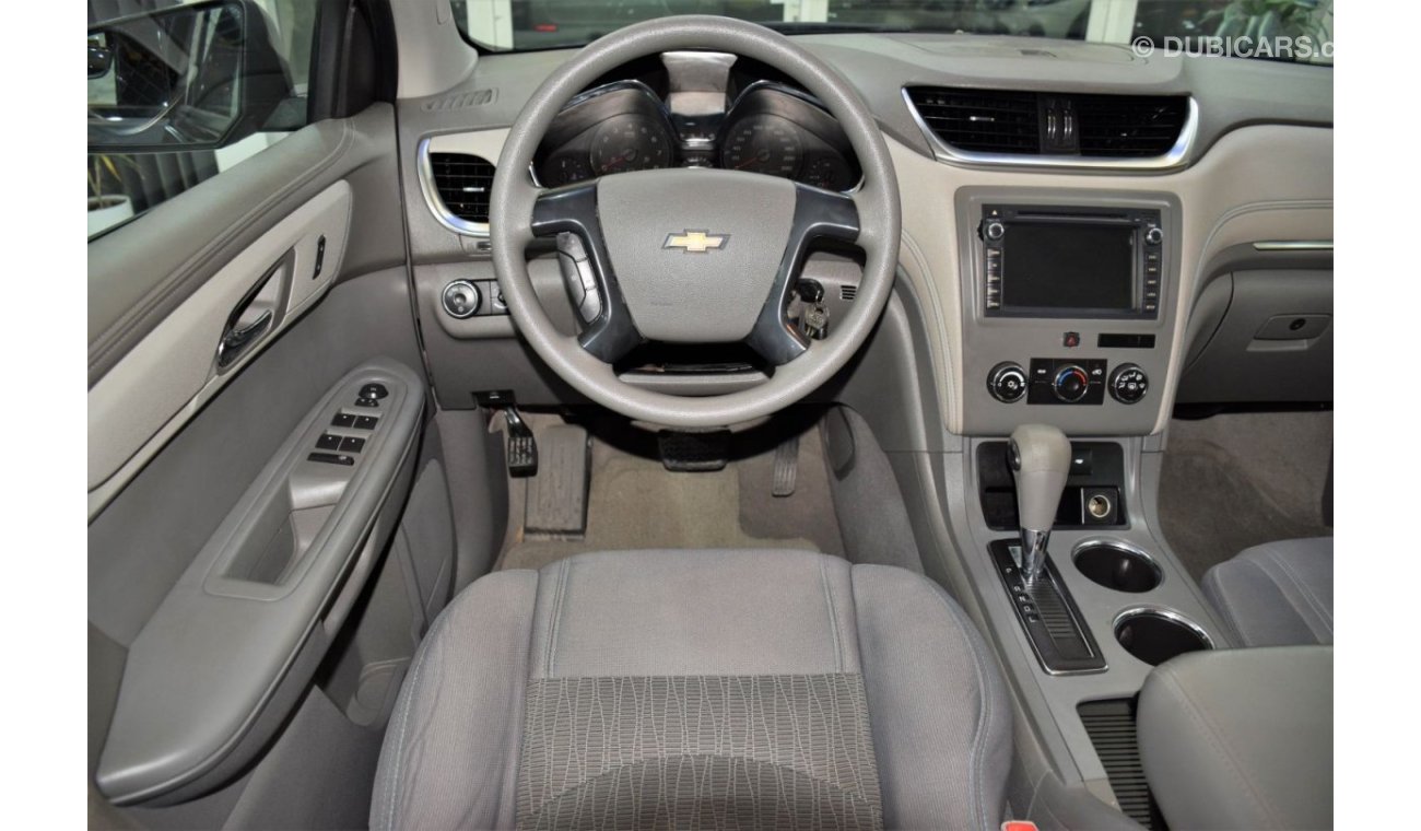 Chevrolet Traverse EXCELLENT DEAL for our Chevrolet Traverse LS ( 2013 Model ) in Grey Color GCC Specs