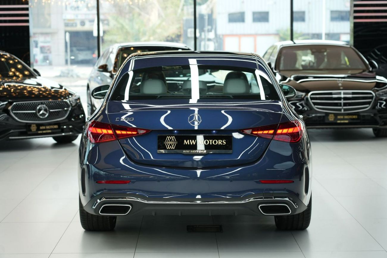 مرسيدس بنز C 200 Mercedes-Benz C 200 Premium | 2026 GCC 0km | Agency Warranty | AMG Package | 360 View