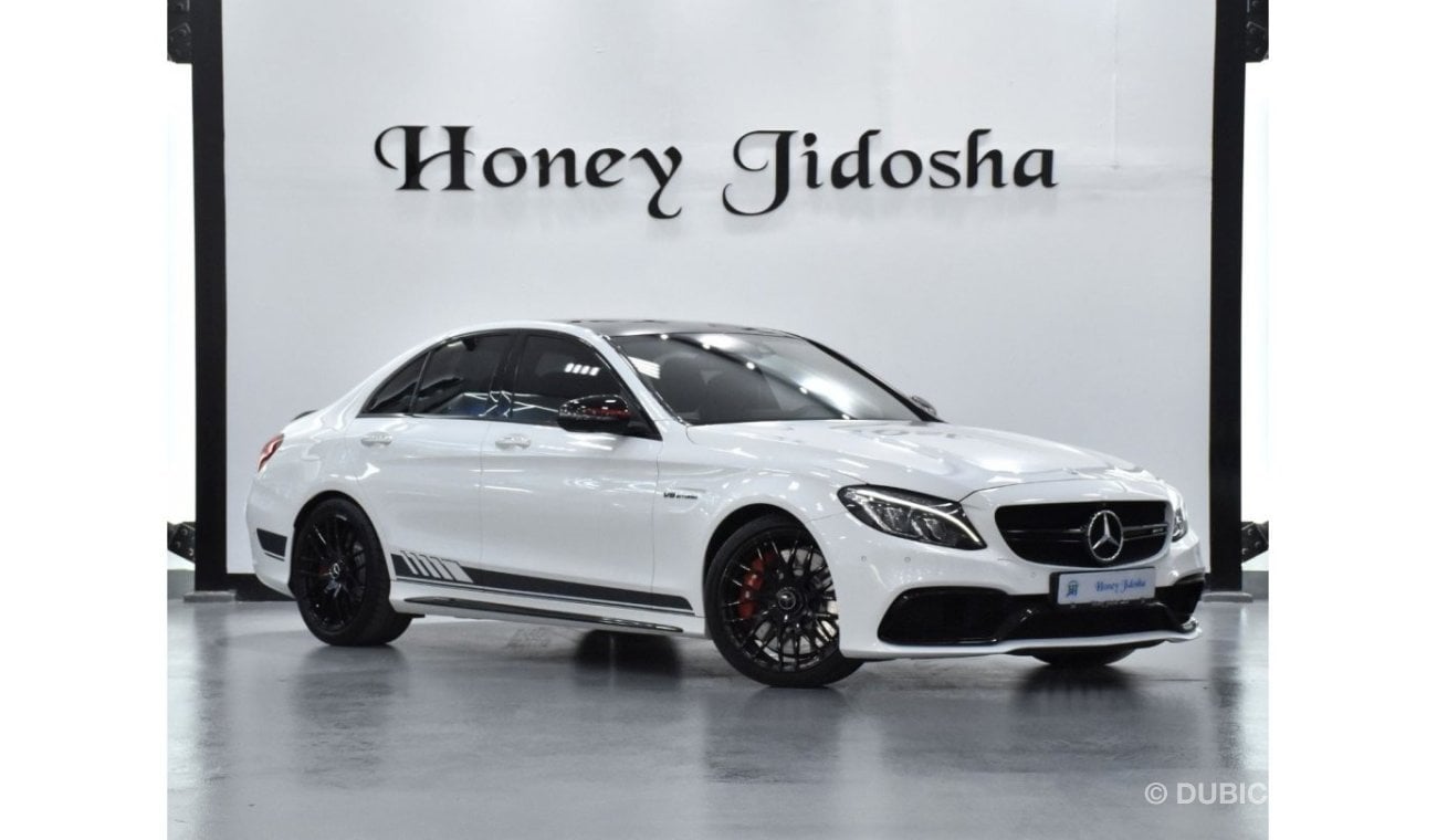 Mercedes-Benz C 63 AMG EXCELLENT DEAL for our Mercedes Benz C63 S AMG ( 2016 Model ) in White Color GCC Specs