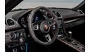 Porsche 718 Boxster 2020 Porsche 718 Spyder, Porsche Warranty + Service Contract, Low km, GCC