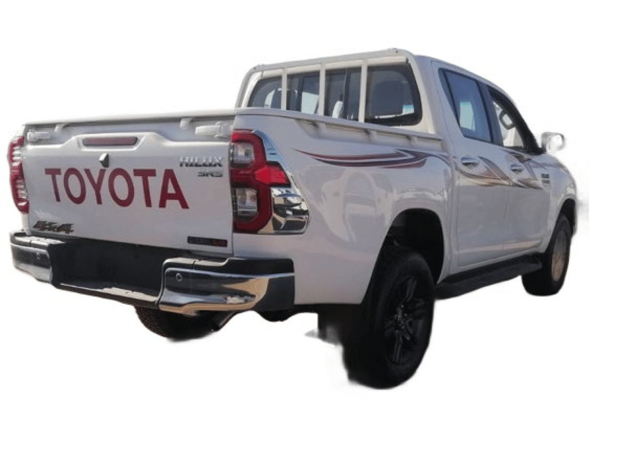 Toyota Hilux ECT0121 - 2025 Toyota Hilux Double Cab GLX Full Options - 2.4L Diesel Auto - White - (Push Start, Ch