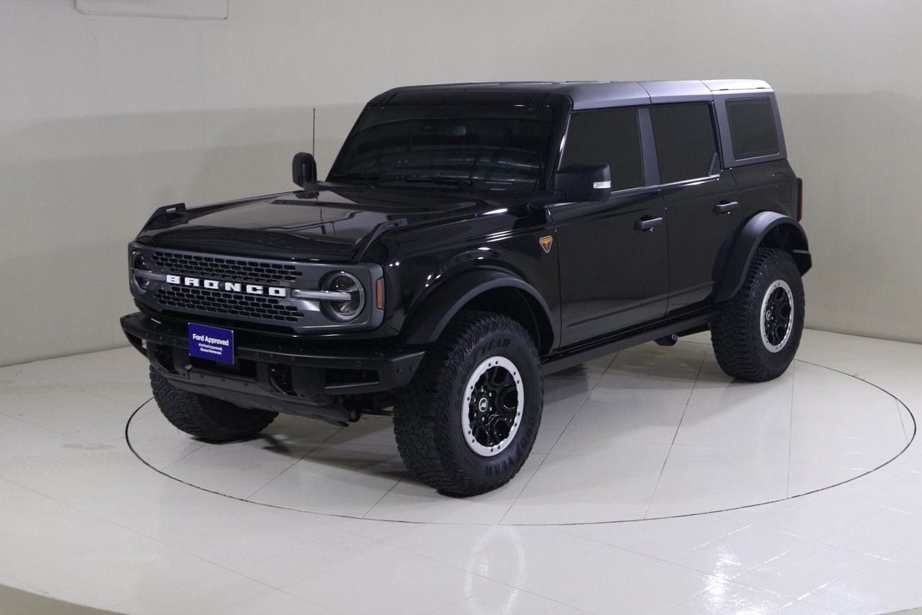 Ford Bronco B4D4722 BRONCO 4 DOORS BADLANDS 2.7L V6 ECOBOOST LTHR SSQTCH / AL TAYER MOTORS AL QOUZ SHOWROOM