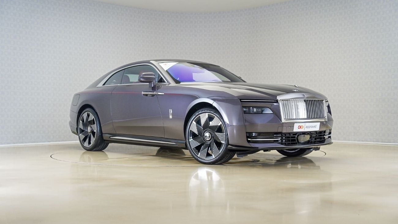 Rolls-Royce Spectre Coupe Special Offer | AED 24,358 PM | Warranty Service Feb-2028 | GCC | Spectre - Silver Badge