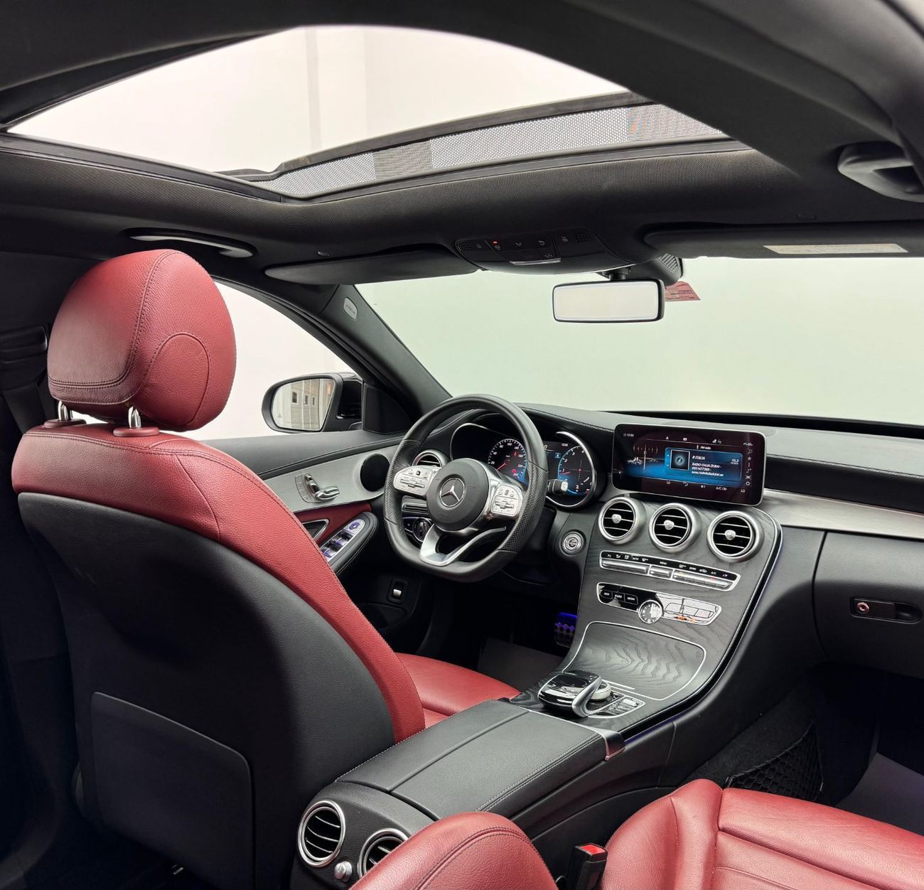 Mercedes-Benz C 200 2020 Mercedes-Benz C200 AMG, Full Service History, 1 Year Warranty, Excellent Condition, GCC