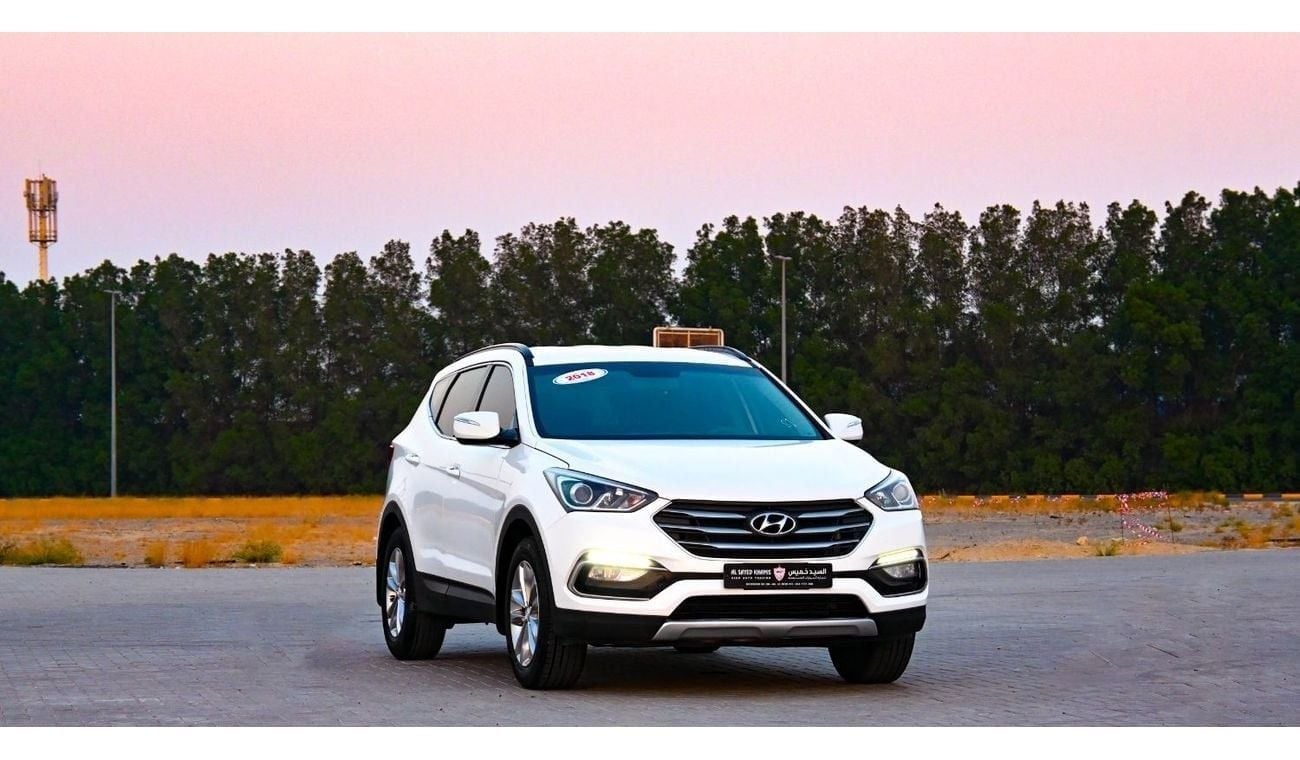 هيونداي سانتا في هيونداي سنتافي 2018 خليجي بحالة ممتازة من الداخل والخارج