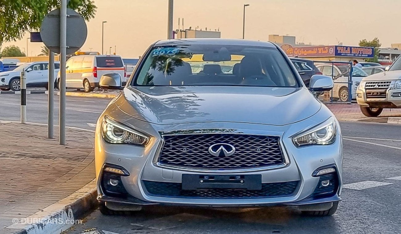 إنفينيتي Q50 S Hybrid V6 3.5L GCC 0Kms Full Option