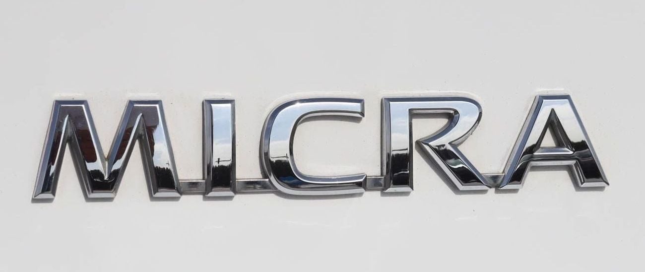 Nissan Micra SL 1.5L Nissan Micra 1.5 L 2020 GCC accident-free in excellent condition 401 P.M