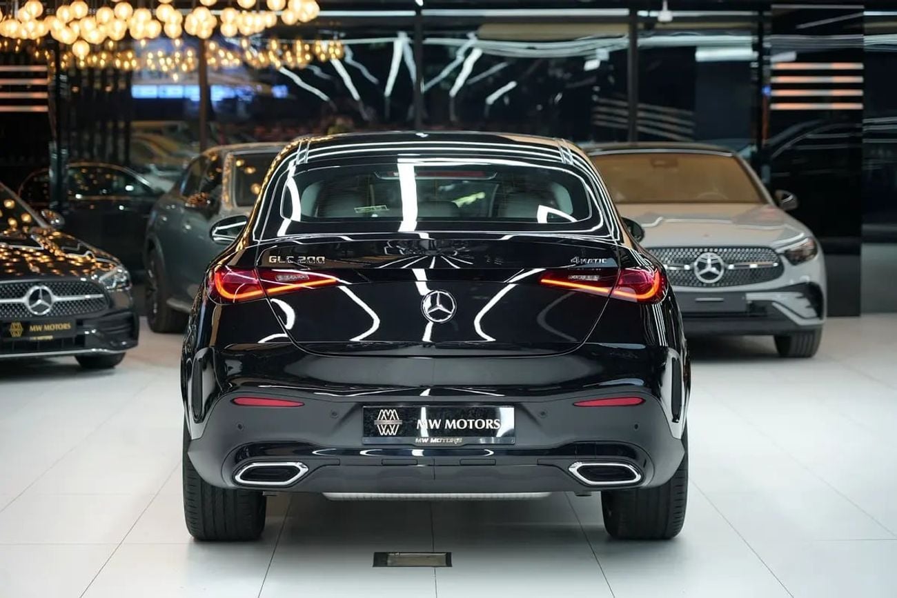 مرسيدس بنز GLC كوبيه 200 Arrival | GLC 200 Coupe | GCC km | Agency Warranty | Premium Plus