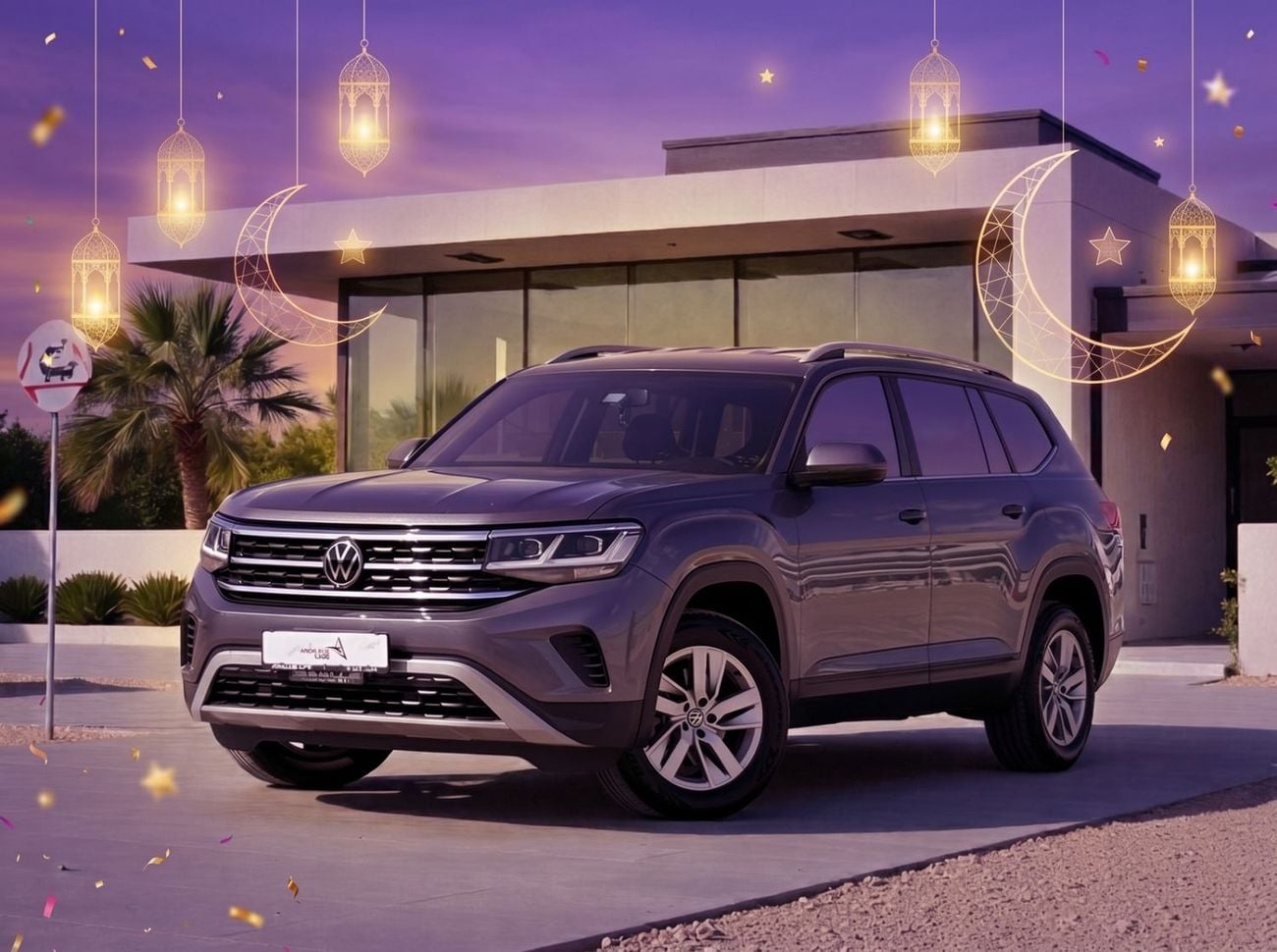 فولكس واجن تيرامونت HIGHLINE  !! EID SALE !! 1 YEAR FREE WARRANTY !!  AED 1,040 P.M | 0% DOWN PAYMENT | VW TERAMONT 3.6L
