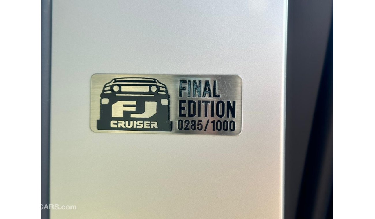 Toyota FJ Cruiser TOYOTA FJ CRUISER FINAL EDITION 2023