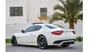 مازيراتي جران توريزمو Maserati GranTurismo S Sport 4.7L V8 - 2015 - Under Warranty - AED 3,701 per month - 0% Downpayment