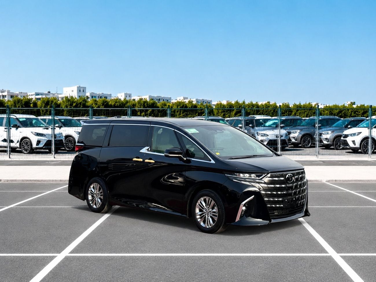 Toyota Alphard ECTAI0008 - RHD Toyota Alphard Z - 2.5L Petrol Auto - 7 Seats - Black