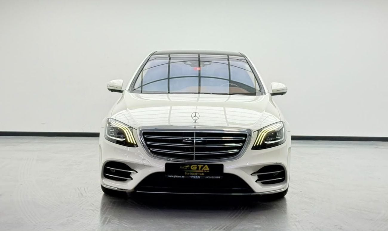 Mercedes Benz S560 L AMG 2019 Mercedes Benz S560 L 4MATIC, Warranty, Full Mercedes Service History, Fully Loaded, GCC