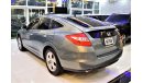 Honda Crosstour (FULL SERVICE HISTORY ) Honda CrossTour 2012 Model!! in Green Color! GCC Specs