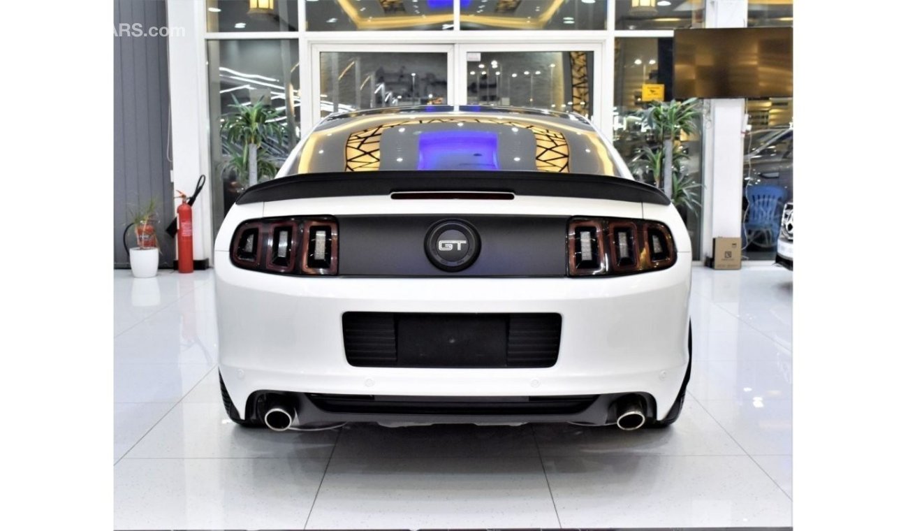 Ford Mustang EXCELLENT DEAL for our Ford Mustang GT 5.0 ( 2013 Model ) in White Color GCC Specs