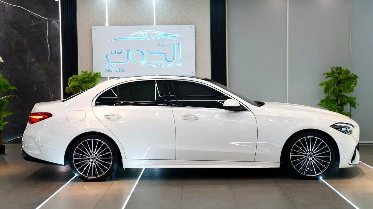 مرسيدس بنز C 200 AMG ELITE MERCEDES C200 || SERVICE CONTRACT || TOP RANGE || GCC || LUXURY || ACCIDENTS FREE || F.S.H