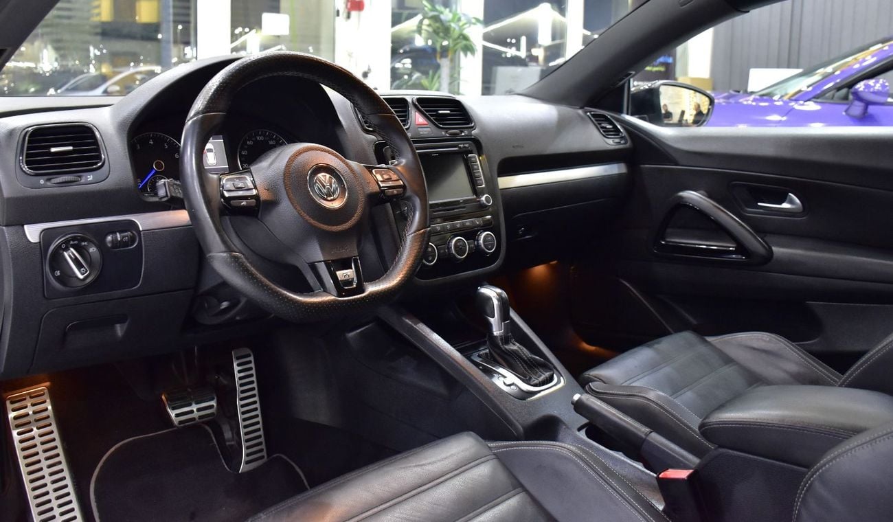 Volkswagen Scirocco R EXCELLENT DEAL for our Volkswagen Scirocco R ( 2013 Model ) in White Color GCC Specs