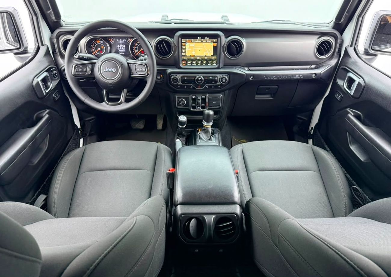 جيب رانجلر أنليميتد SPORT 2023 Jeep Wrangler Unlimited Sport, Warranty, Full Jeep Service History, Fully Loaded, GCC