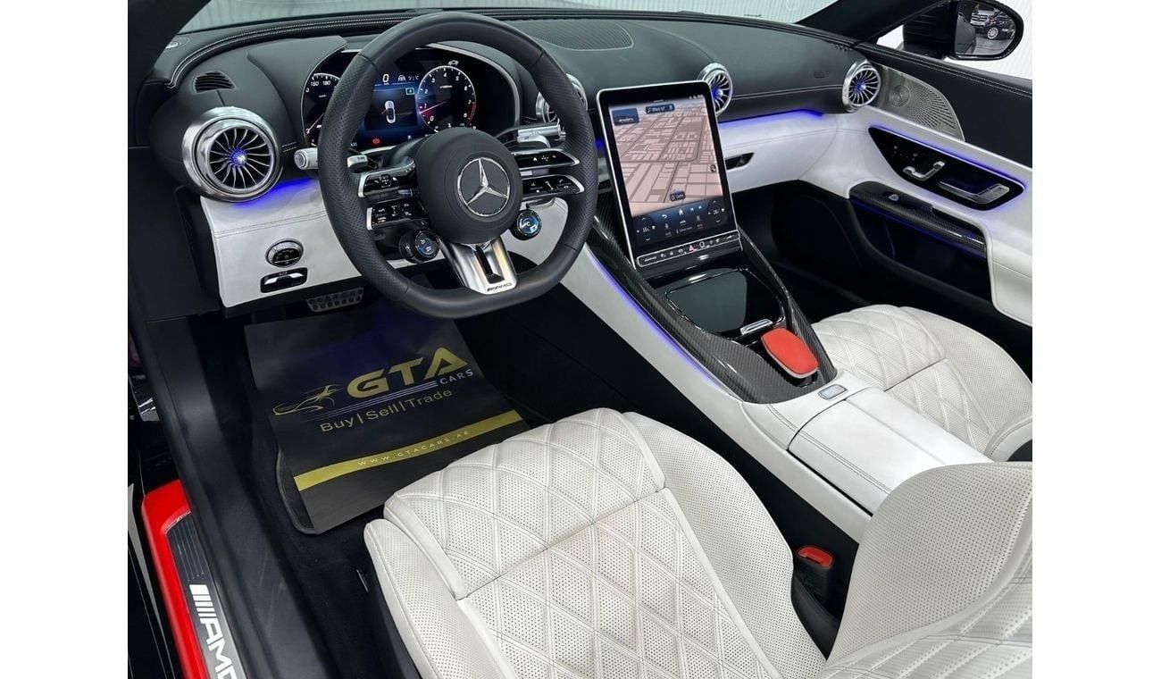 Mercedes-Benz SL 55 AMG 2022 Mercedes-Benz SL55 AMG, 2028 Agency Warranty + Service Contract, Full Service History, GCC