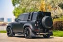Land Rover Defender 90 P525 Fully Loaded with head up Display 2key interior carbon fiber trims completely covered by mat PPf Wit