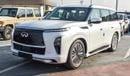 Infiniti QX80 3.5TT 2025 Infiniti QX80  Automatic transmission 6 cylinder engine 22″ wheels  tan interior