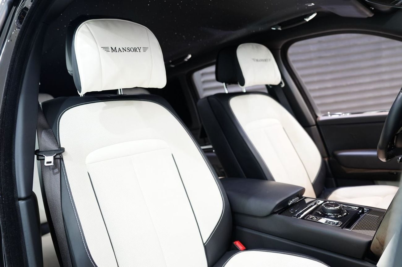 رولز رويس كولينان 2023 Rolls-Royce Cullinan Black Badge Mansory ORIGINAL | Rear Screen | Bespoke Audio| Starlight!!