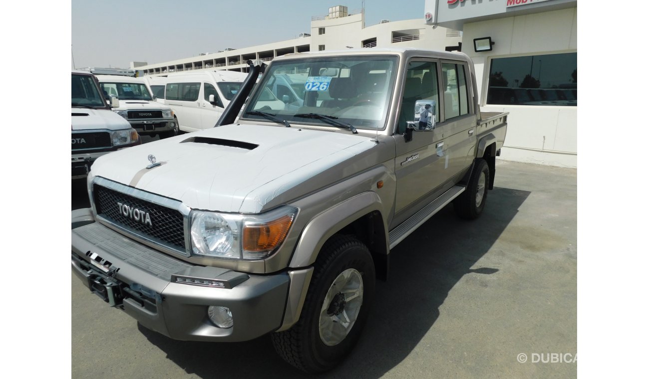 Toyota Land Cruiser Pick Up 79 Double Cab SPL LX V8 4.5L Turbo Diesel 5 Seat 4WD MT With Full Option