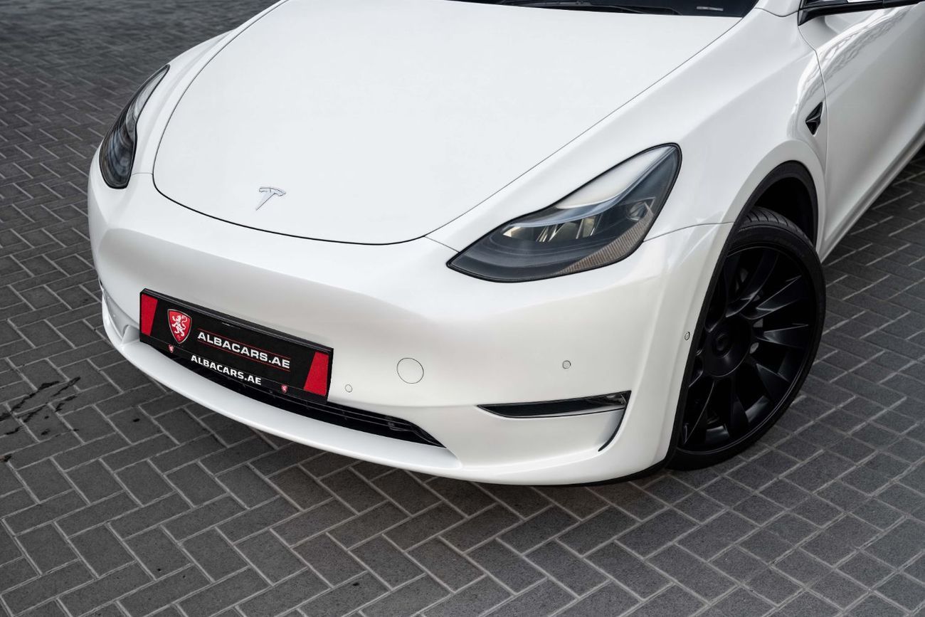 تسلا موديل Y Long Range | 3,427 P.M  | 0% Downpayment | Enhanced Autopilot | Pearl White