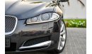 Jaguar XF Luxury Plus - 2 Y Warranty!  - GCC - AED 1,155 PER MONTH - 0% DOWNPAYMENT