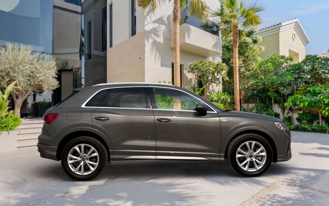 Audi Q3 40 TFSI quattro S Line 2.0L Q3 PREMIUM S-LINE 2.0L A/T | 2023 |  AED 1,590 per month