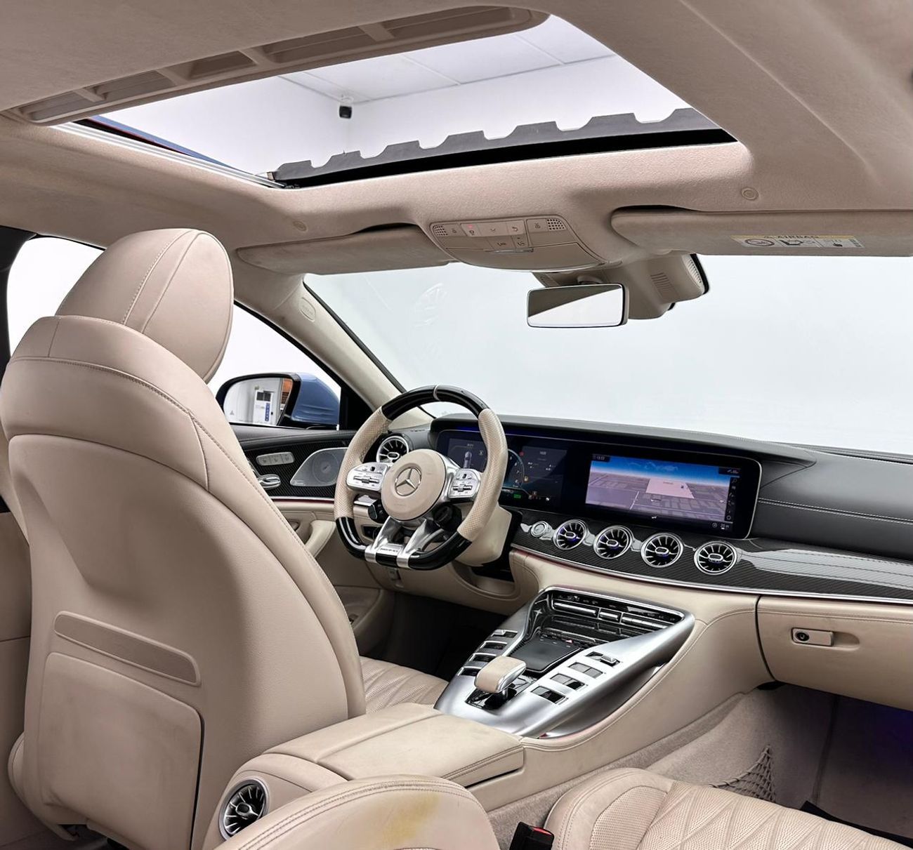 مرسيدس بنز ايه ام جي جي تي 53 2019 Mercedes-AMG GT53, 1 Year Unlimited Km Warranty, Mercedes Full Service History, GCC