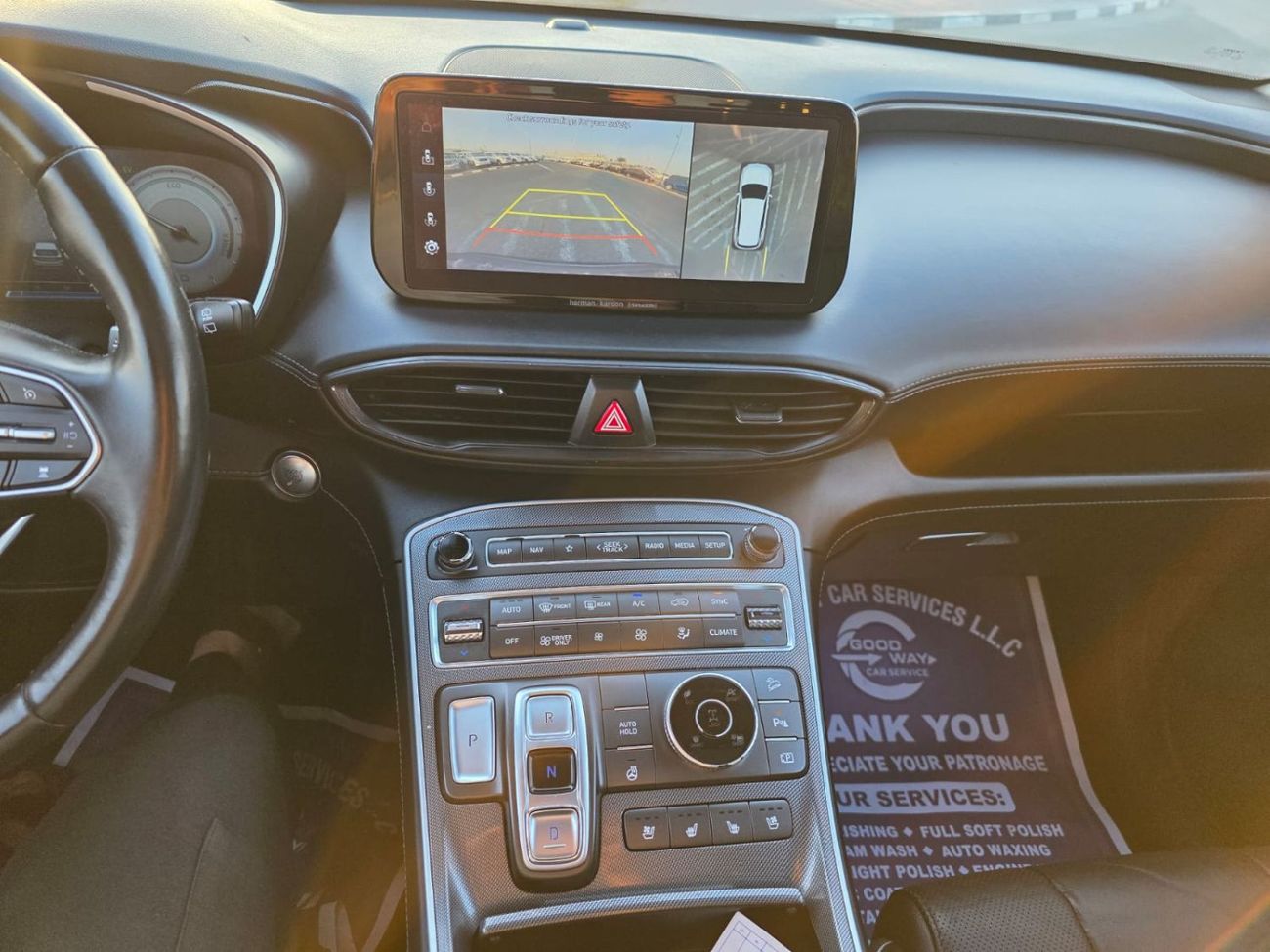 Hyundai Santa Fe limited 1.6T hybrid engine Panoramic roof and 360 camera