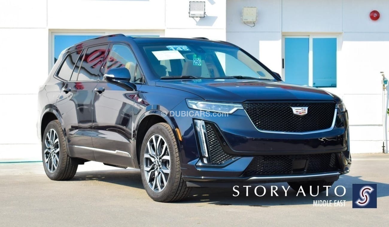 كاديلاك XT6 2.0 Turbo Sport AWD, 7 SEATS (For Local Sales plus 10% for Customs & VAT)
