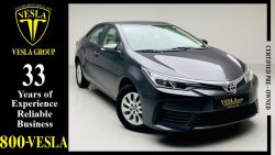 Toyota Corolla SE+ / 2.0L + LEATHER SEATS + ALLOW WHEELS / GCC / 2017 / WARRANTY + FREE SERVICE / ONLY 605 DHS P.M.