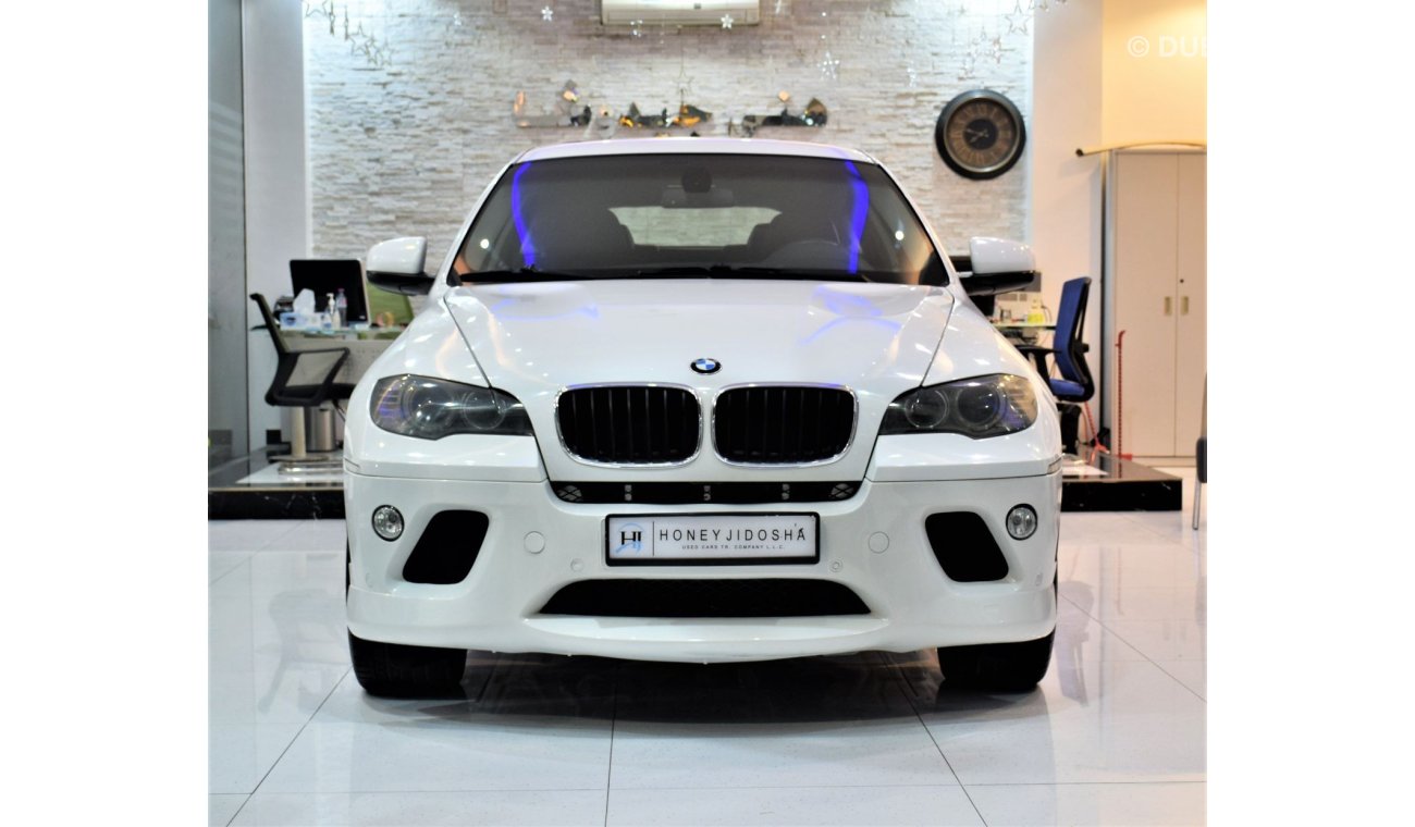 BMW X6 ORIGINAL PAINT ( صبغ وكاله ) BMW X6 xDrive35i ( 2008 ) Model!! in White Color! GCC Specs