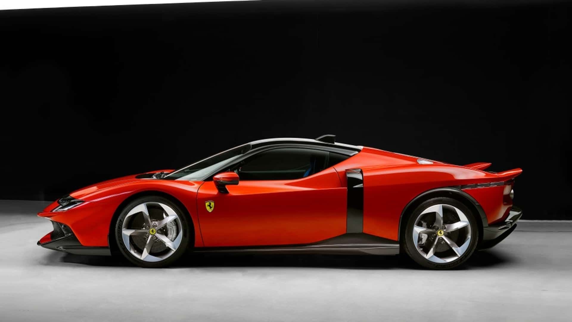 Ferrari 849 Testarossa exterior - Side Profile