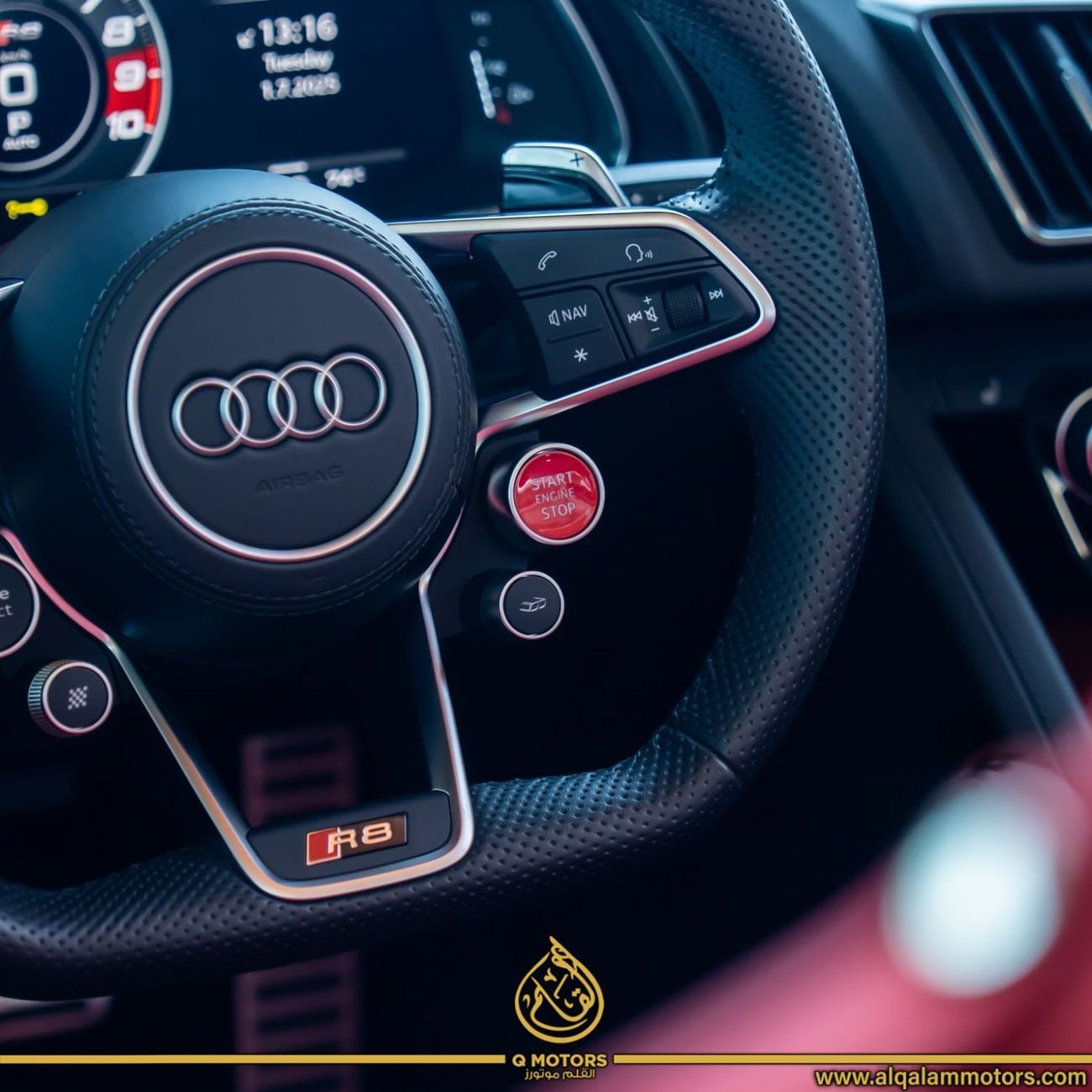 أودي R8 2023 AUDI R8 V10 PERFORMANCE SPYDER DONE ONLY 900KM ( FULL SERVICE HISTORY )