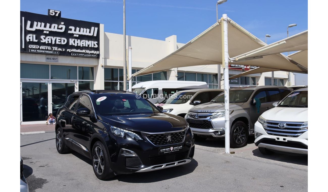 Peugeot 3008 GT Line ACCIDENTS FREE - GCC - ENGINE 1600 CC TURBO - GTLINE - FULL OPTION- PERFECT CONDITION INSIDE