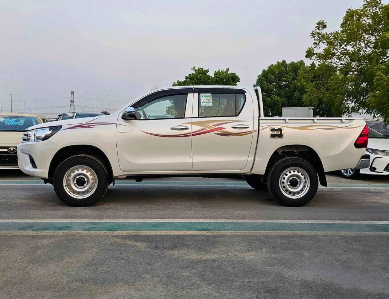تويوتا هيلوكس NARROW BODY DOUBLE CABIN / 2.4L DIESEL M/T 4WD /  POWER WINDOWS / CODE#HMD