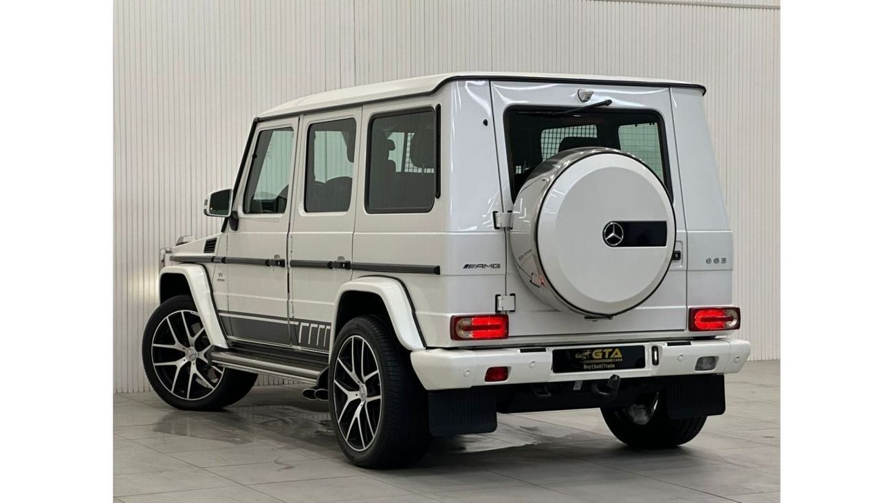 Mercedes-Benz G 63 AMG 2016 Mercedes Benz G63 463 Edition, Service History, Full Options, GCC Specs