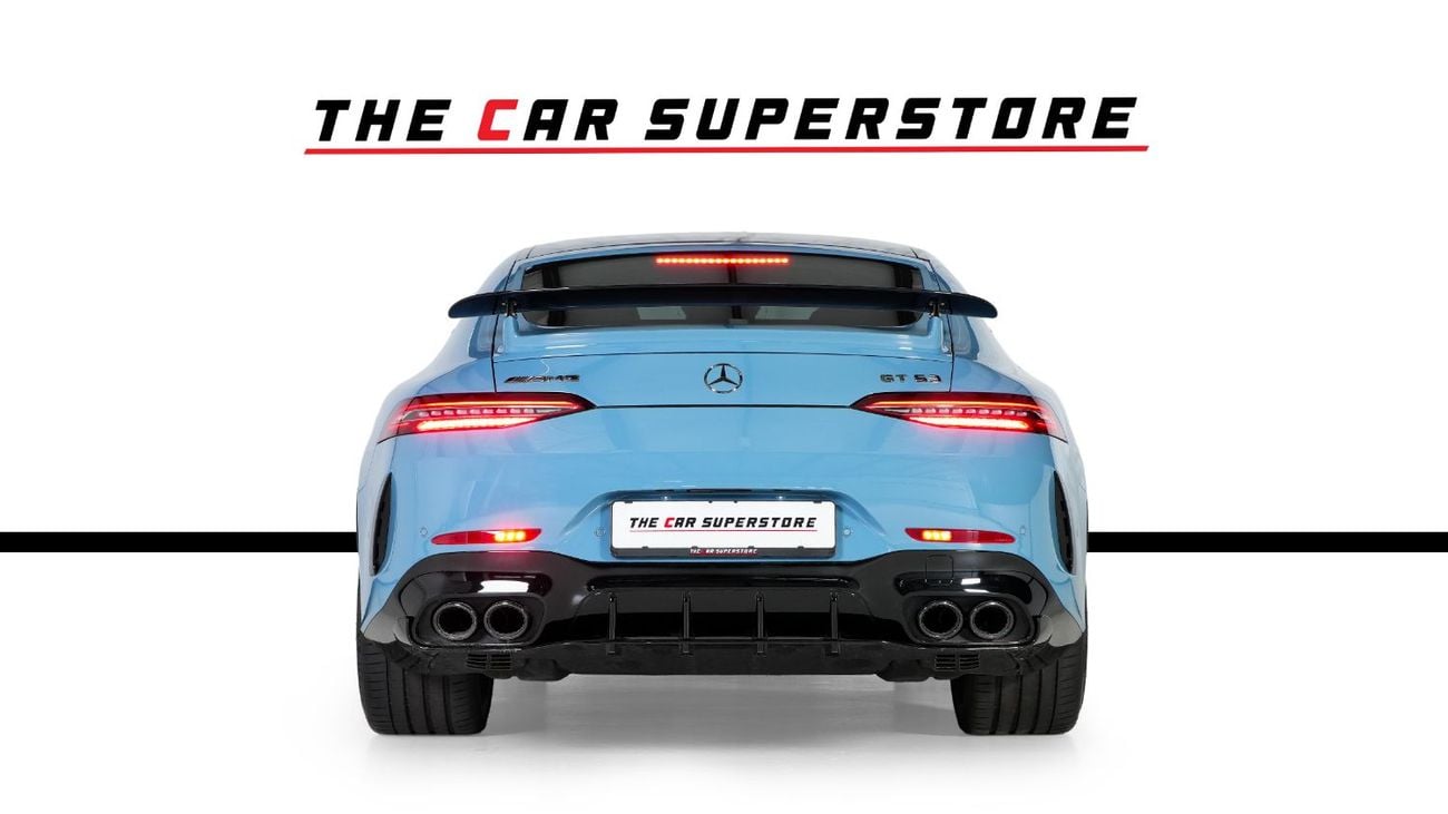 مرسيدس بنز AMG GT 53 New-China Blue-High Specification-AMG Sport Bucket Seats-Night Package