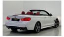BMW 435i M Sport 2015 BMW 435i M-Kit Convertible, Full BMW Service History, Great Condition, GCC Specs