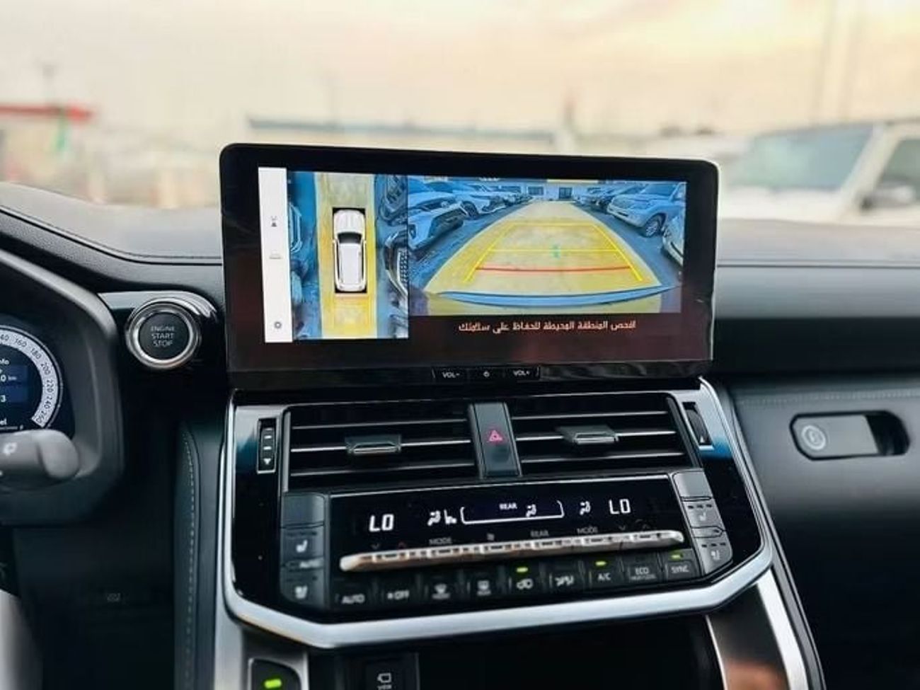 تويوتا لاند كروزر Toyota landcruise 2026Model Twin turbo 3.5L VXR V6 Colour Black Interior Red push start Transmission