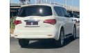 Infiniti QX80 = FREE REGISTRATION = LOW MILAGE  = WARRANTY = GCC SPECS = 2 KEYS