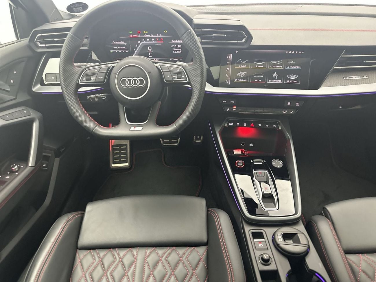 Audi S3 TFSI quattro 2.0L Sedan Sedan TFSI 333hp (Ref# 79092)